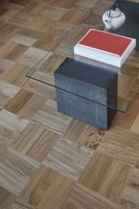 Design floor Ruutu - Tammi/Oak Design grade Sävyttämätön öljyvaha/ Uncolored wax oil