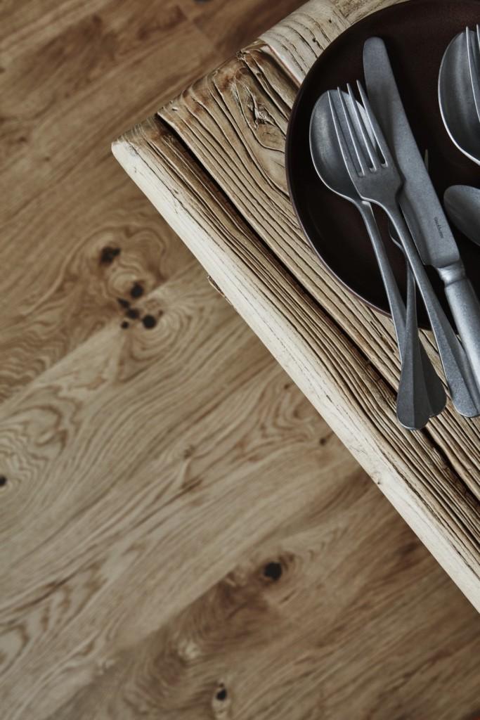 Timberwise Tammi Oak Vintage Sävyttämätön Harjattu Öljyvahattu / Uncolored Brushed Wax oiled