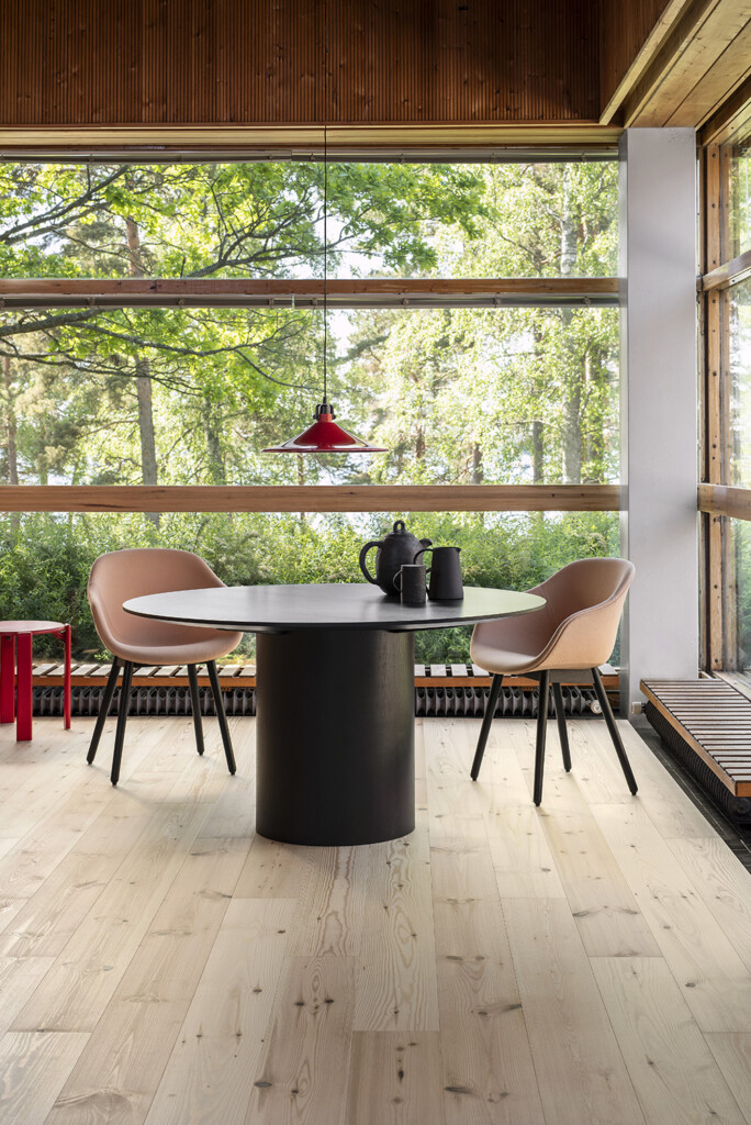 Timberwise Mänty Pine Natural 185mm Snöhetta Harjattu Öljyvahattu / Brushed Wax oiled