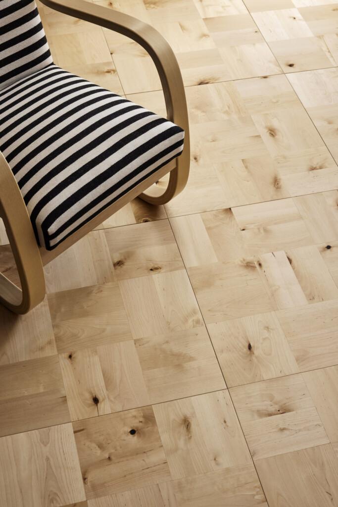 Koivu Ruutu Natural Hiottu öljyvahattu Lähis