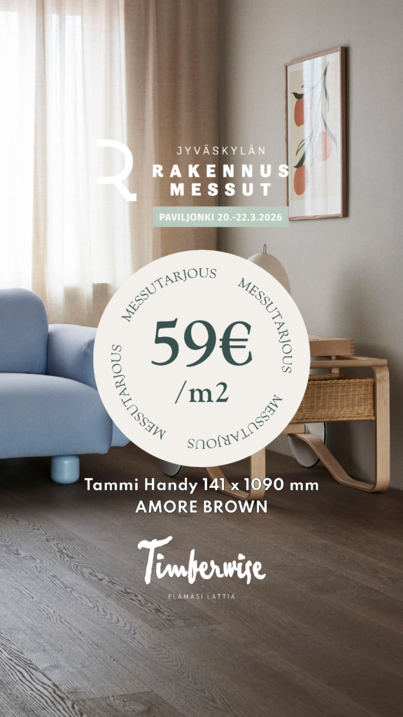 Timberwise JKL2026 Julkaisu Tarjous Amorebrown 141mm Sisustus