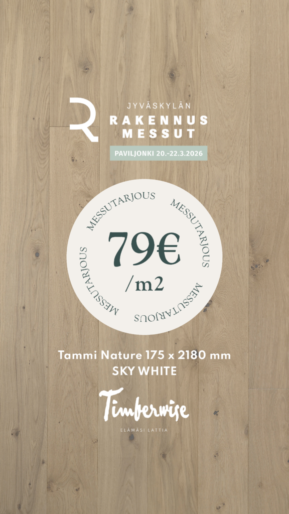 Timberwise JKL2026 Julkaisu Tarjous Pysty Skywhite 175